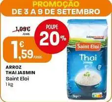 Intermarché Saint eloi - arroz thai jasmin promoção