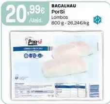 Intermarché Porsi - bacalhau promoção
