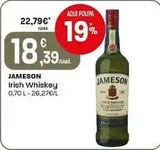 Intermarché Jameson - irish whiskey promoção