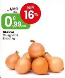 Intermarché Cebola promoção