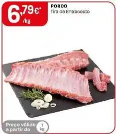 Intermarché Porco tira de entrecosto promoção