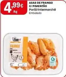 Intermarché Porsi - asas de frango c/pimentao promoção