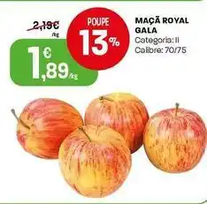 Intermarché Maçã royal gala promoção