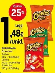 Intermarché Cheetos - aperitivos promoção