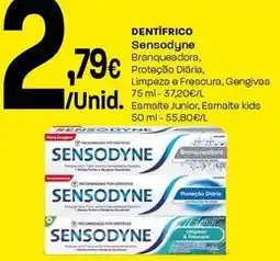 Intermarché Sensodyne - dentífrico promoção
