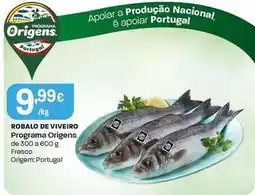 Intermarché Programa origens - robalo de viveiro promoção