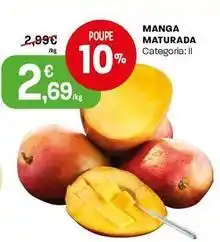 Intermarché Manga maturada promoção