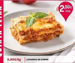 Intermarché Lasanha de carne promoção