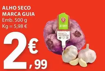E.Leclerc Alho seco marca guia promoção
