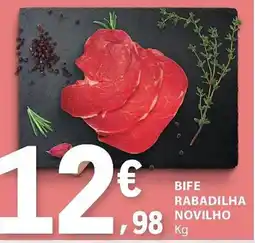 E.Leclerc Bife rabadilha novilho promoção