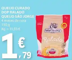 E.Leclerc Queijo curado queijo são jorge ralado promoção