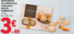 E.Leclerc queijinhos de amêndoas com ovos moles fabridoce promoção