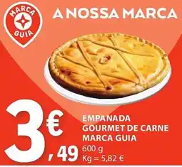 E.Leclerc empanada gourmet de carne marca guia promoção
