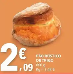 E.Leclerc Pão Rústico de Trigo promoção