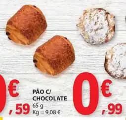 E.Leclerc Pão c/ chocolate promoção