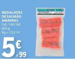 E.Leclerc medalhões de salmão amarras promoção