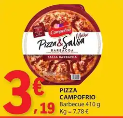E.Leclerc Pizza campo frio barbecue promoção