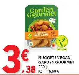 E.Leclerc Nuggets vegan garden gourmet promoção