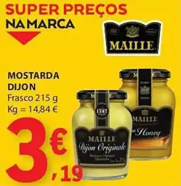 E.Leclerc Mostarda dijon maille promoção