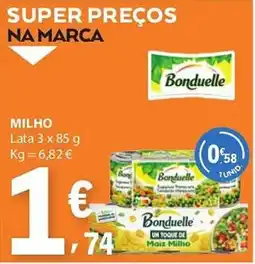 E.Leclerc Bonduelle milho promoção