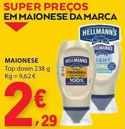 E.Leclerc Hellmann's maionese promoção