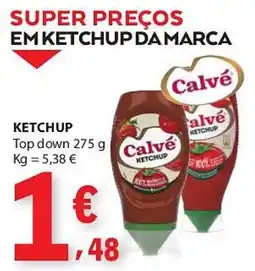 E.Leclerc Ketchup calvé promoção