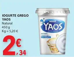 E.Leclerc Iogurte grego yaos promoção