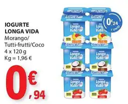 E.Leclerc Iogurte longa vida promoção