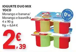 E.Leclerc Iogurte duo mix yoco promoção