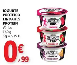 E.Leclerc Iogurte proteico lindahls protein promoção