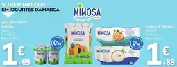 E.Leclerc Iogurte fruta batida mimosa pera promoção