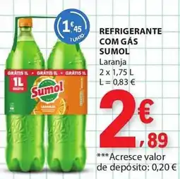 E.Leclerc Sumol Laranja promoção