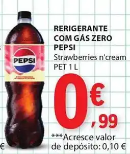 E.Leclerc Pepsi Strawberries n'cream promoção
