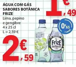E.Leclerc Água com gás sabores botânica frize promoção