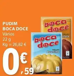 E.Leclerc Pudim boca doce promoção