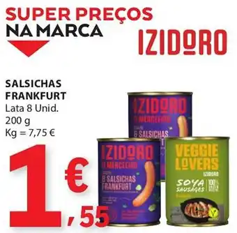 E.Leclerc salsichas frankfurt izidoro promoção