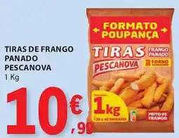 E.Leclerc Tiras de frango panado pescanova promoção