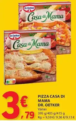 E.Leclerc Pizza casa di mama dr. oetker promoção