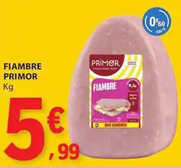 E.Leclerc Fiambre primor promoção