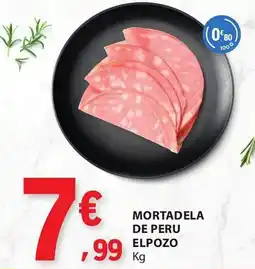 E.Leclerc Mortadela de peru elpozo promoção