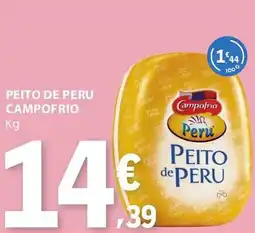 E.Leclerc Peito de peru campo frio promoção