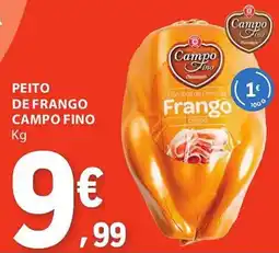 E.Leclerc Peito de frango campo fino promoção