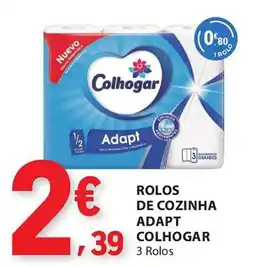 E.Leclerc rolos de cozinha adapt colhogar promoção