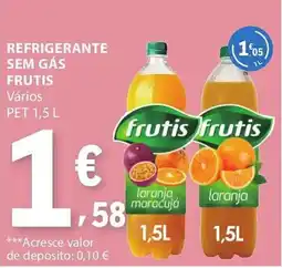 E.Leclerc frutis refrigerante sem gás promoção