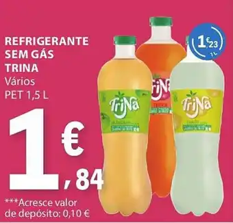 E.Leclerc refrigerante sem gás trina promoção