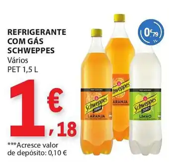 E.Leclerc refrigerante com gás schweppes promoção