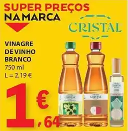 E.Leclerc vinagre de vinho branco cristal promoção