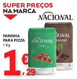E.Leclerc Farinha para pizza nacional promoção