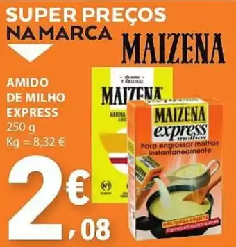 E.Leclerc amido de milho express maizena promoção