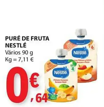 E.Leclerc puré de fruta nestlé promoção